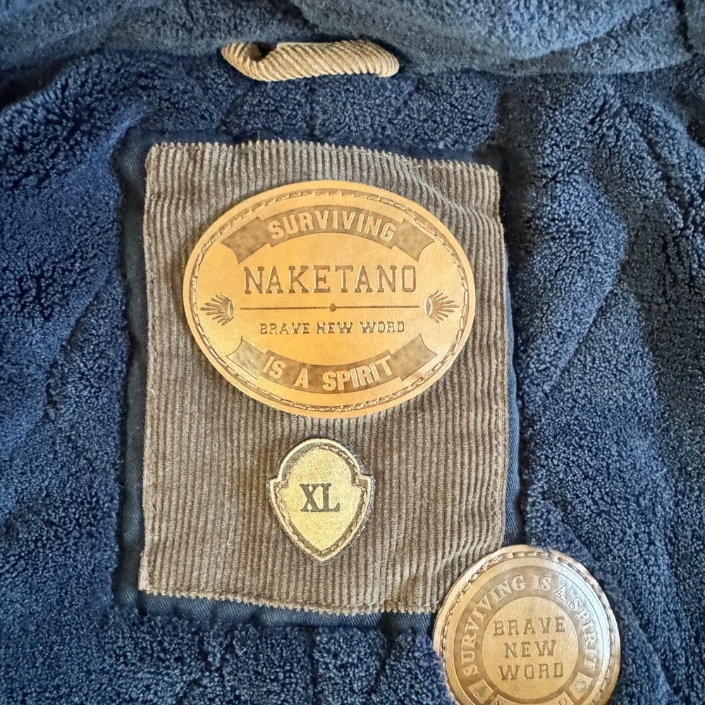 Naketano women's winter parka jacket featuring a faux fur line hood - Picture 4 of 15